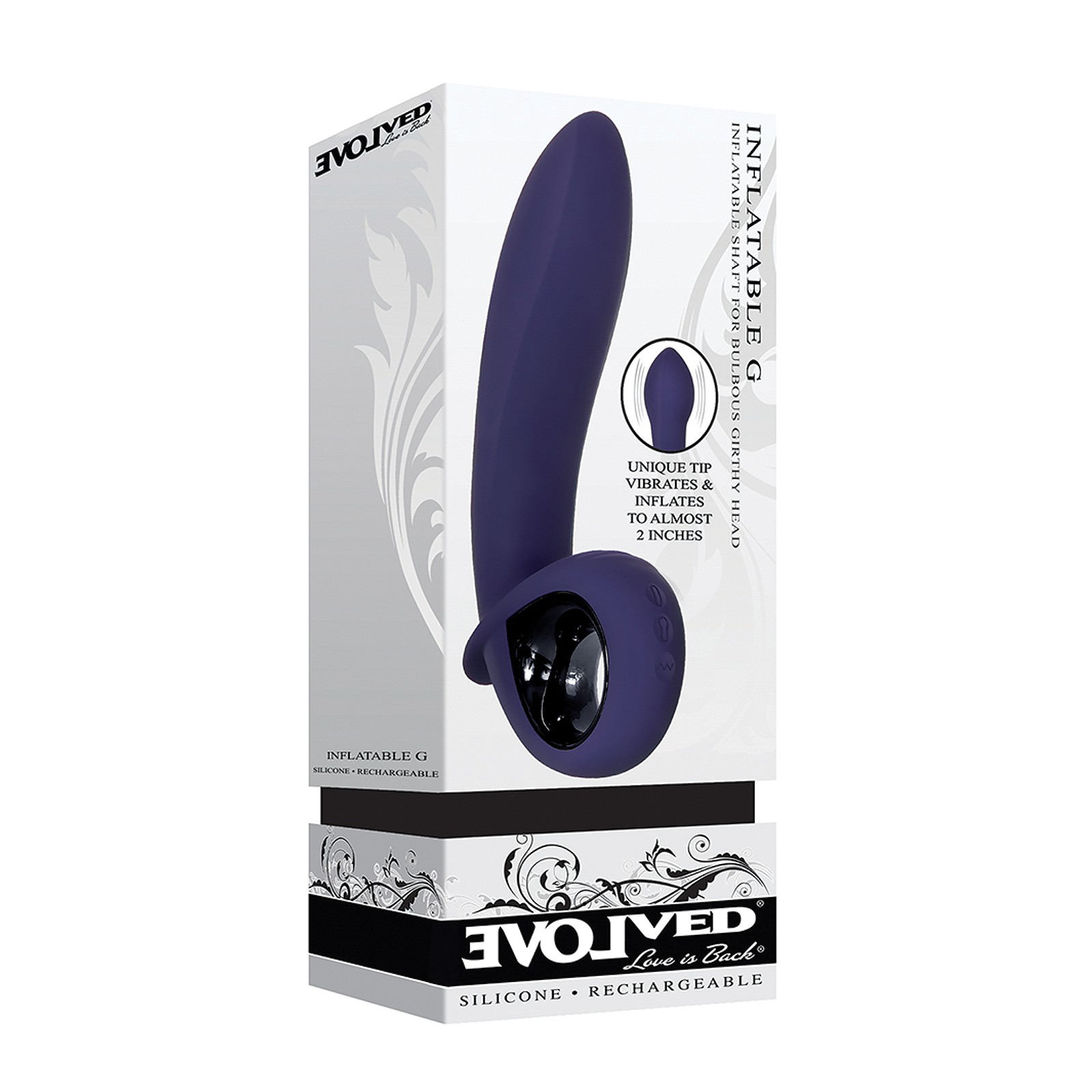 Evolved Inflatable G Vibrator - Custom Pleasure