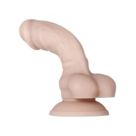 Evolved Real Supple Silicone Poseable Dildo - 6 inches