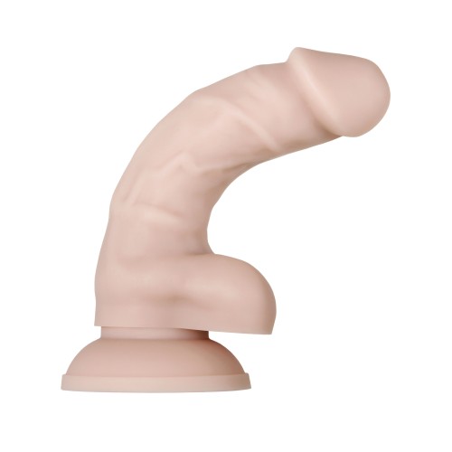 Evolved Real Supple Silicone Poseable Dildo - 6 inches