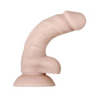 Evolved Real Supple Silicone Poseable Dildo - 6 inches