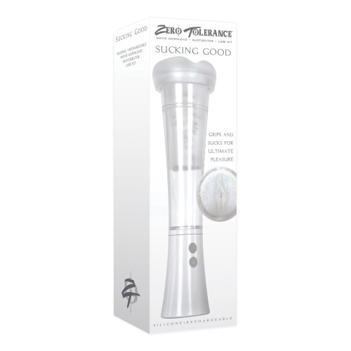 Zero Tolerance Sucking Good Vibrating Pump - Rechargeable Pleasure