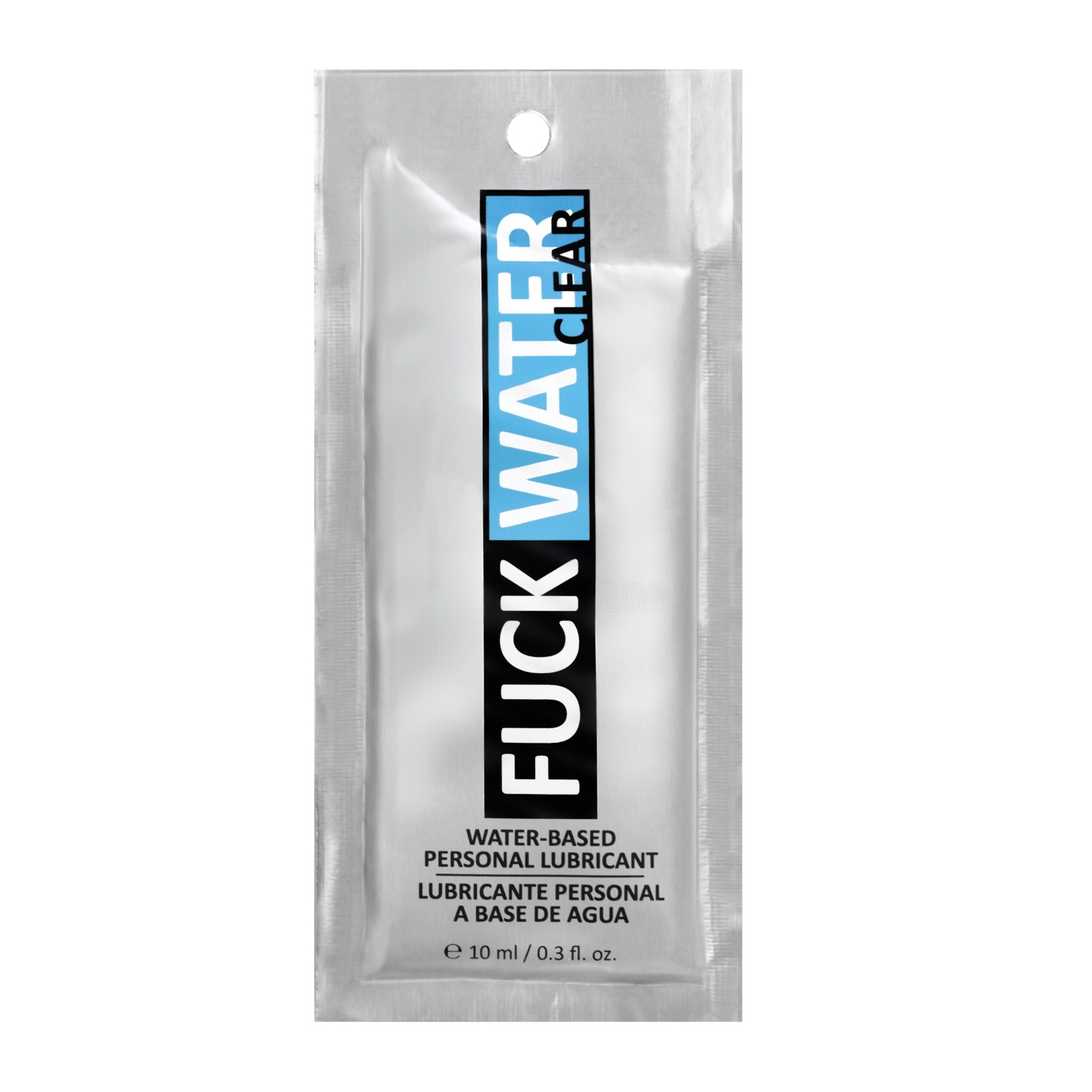 Fuck Water Clear H2O Foil - Premium Personal Lubricant