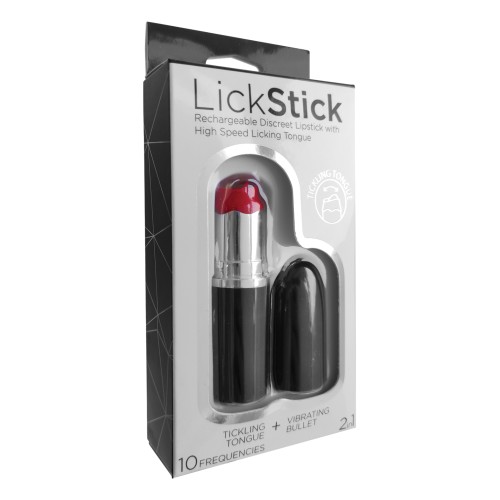 Lick Stick Vibrating Lipstick Bullet for Discreet Pleasure