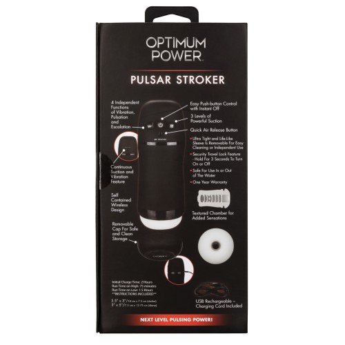 Optimum Power Pulsar Stroker for Maximum Pleasure