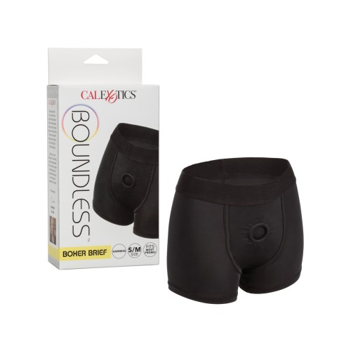 Boundless Boxer Brief Harness S/M Black