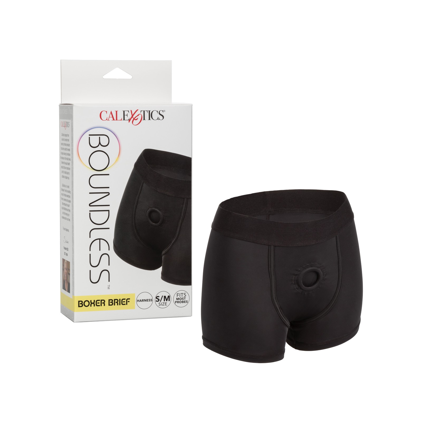 Boundless Boxer Brief Harness S/M Black