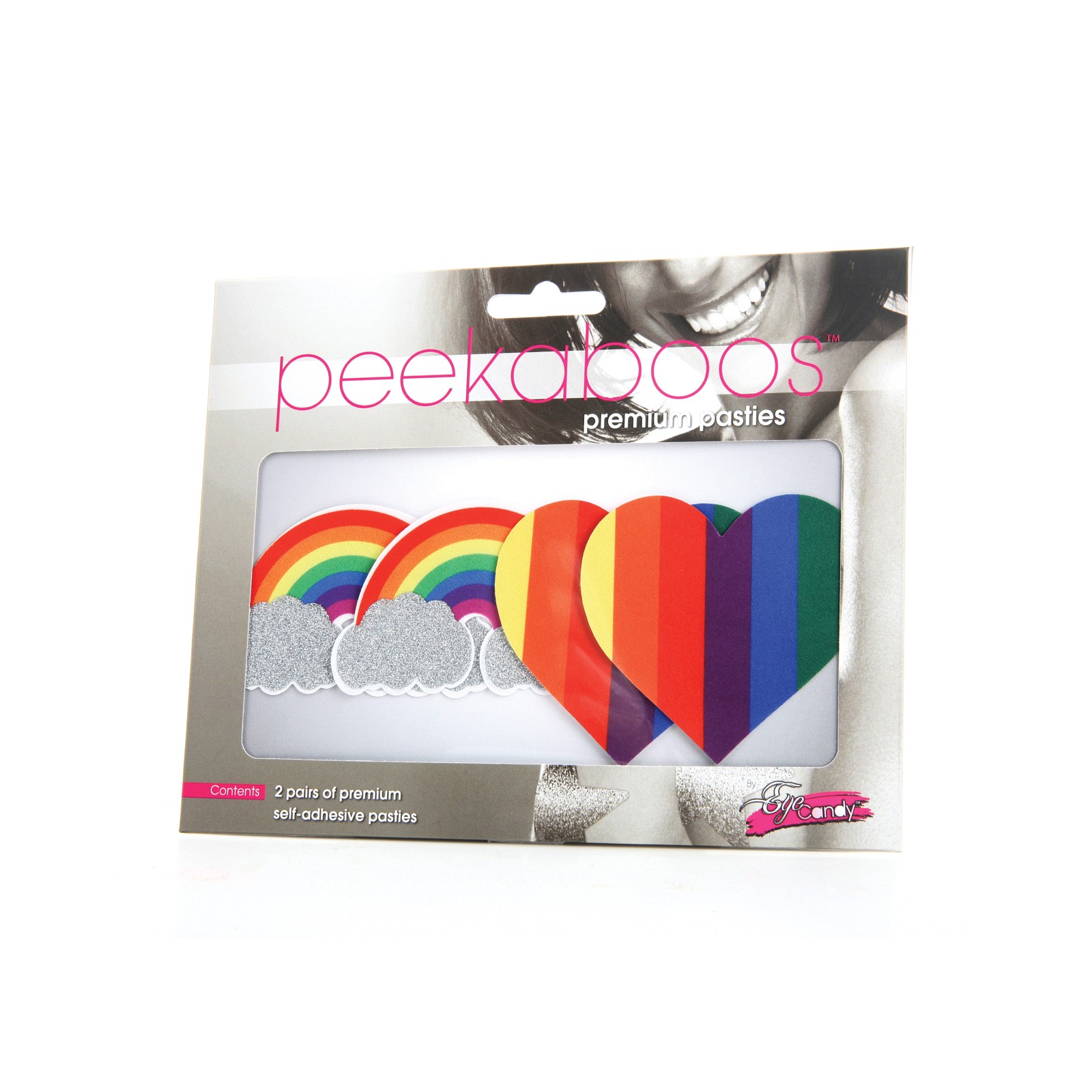 Pechitos Pride Glitter Pack de 2