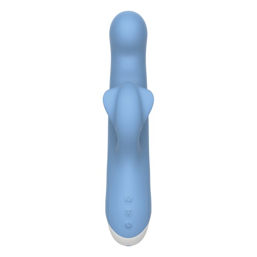 Evolved Thump N Thrust Estimulador Doble Recargable - Azul