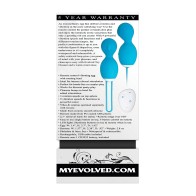 Evolved Twistin The Night Away Kegel Rechargeable Blue - Sensational Pleasure