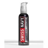 Lubricante Anal a Base de Silicona Swiss Navy para Mayor Confort