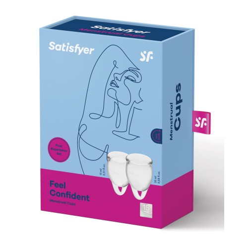 Satisfyer Feel Confident Menstrual Cup Clear