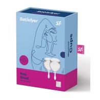 Copas Menstruales Satisfyer Feel Good para Comodidad