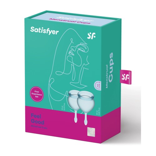 Satisfyer Feel Good Menstrual Cup Set for Comfort