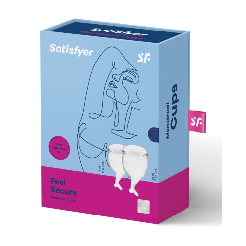 Satisfyer Feel Secure Menstrual Cup - Transparent