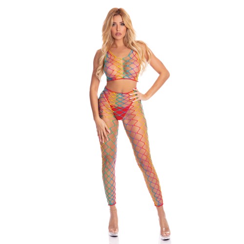 Bodystocking de Dos Piezas Rainbow Roy G. Biv - O/S