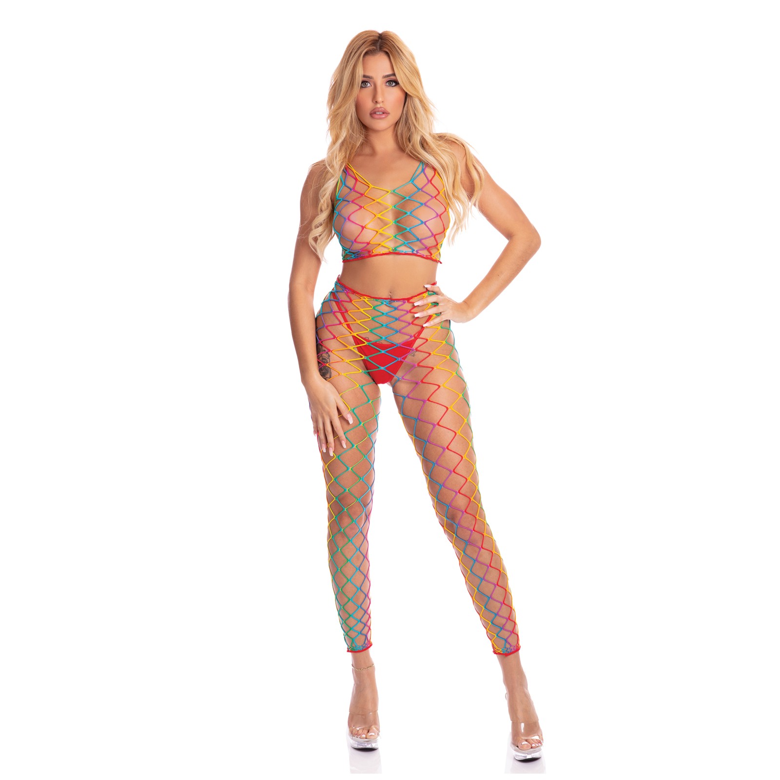 Bodystocking de Dos Piezas Rainbow Roy G. Biv - O/S