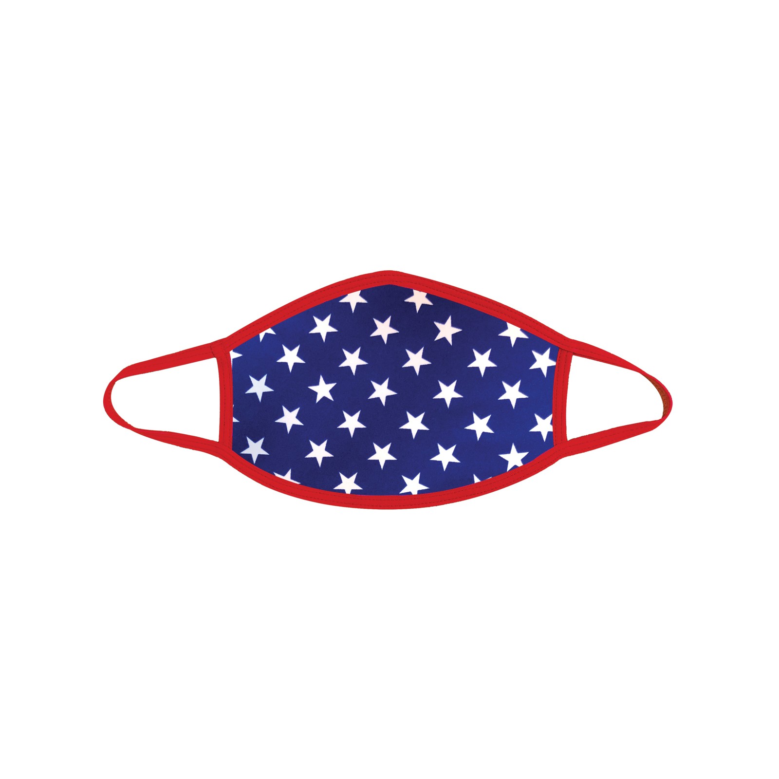 Neva Nude Murica USA Blue Star Mask for Stylish Covering