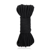 Lux Fetish Bondage Rope 10m Black