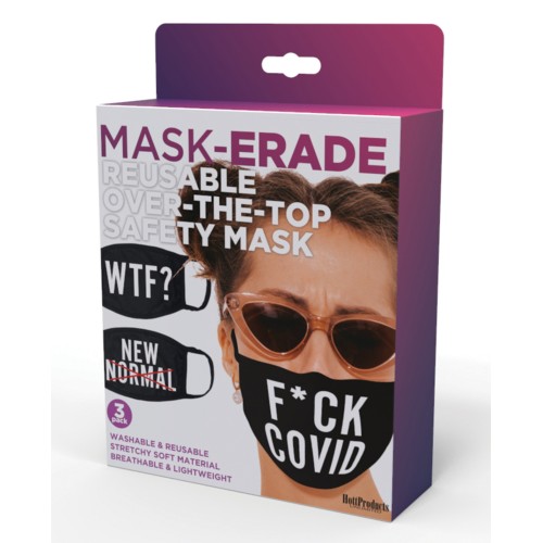 Mascarillas Protectivas Mask-erade para Covid