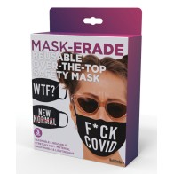 Mascarillas Protectivas Mask-erade para Covid