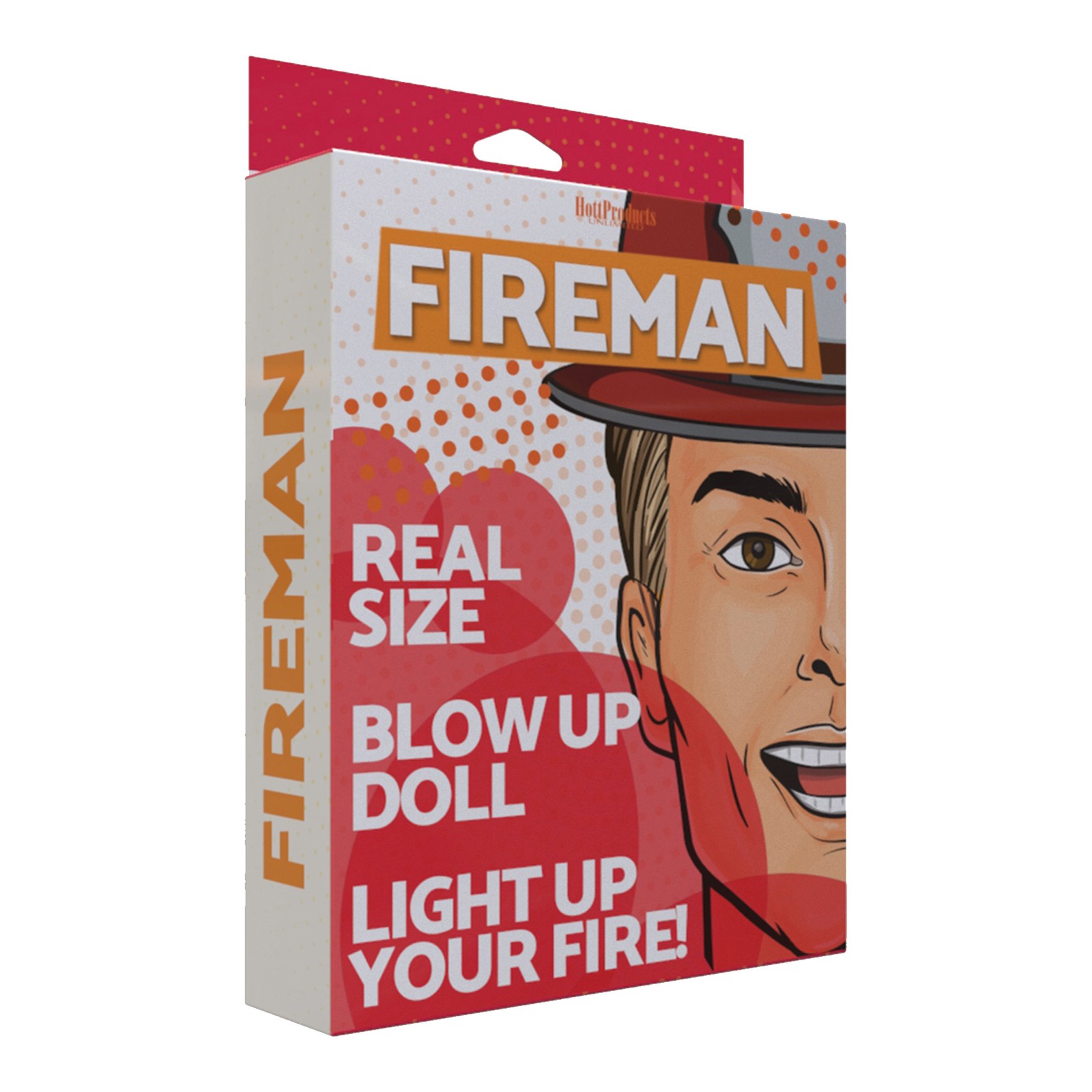 Fun Inflatable Fireman Doll for Adult Parties