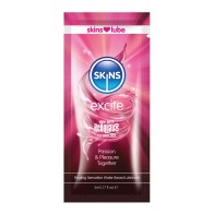 Lubricante a Base de Agua Skins Excite para Sensaciones Mejoradas