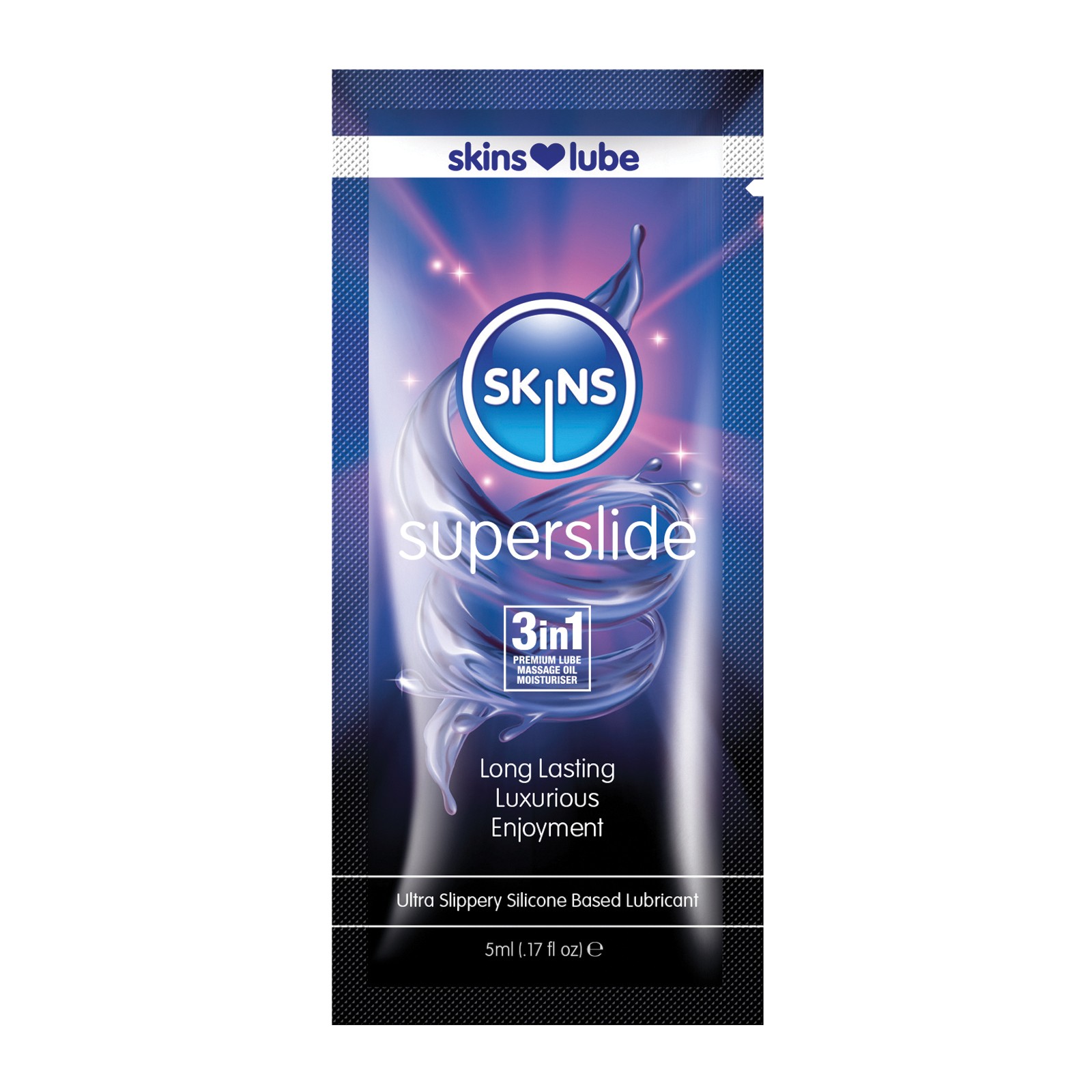 Lubricante a Base de Silicona Skins Super Slide 5 ml