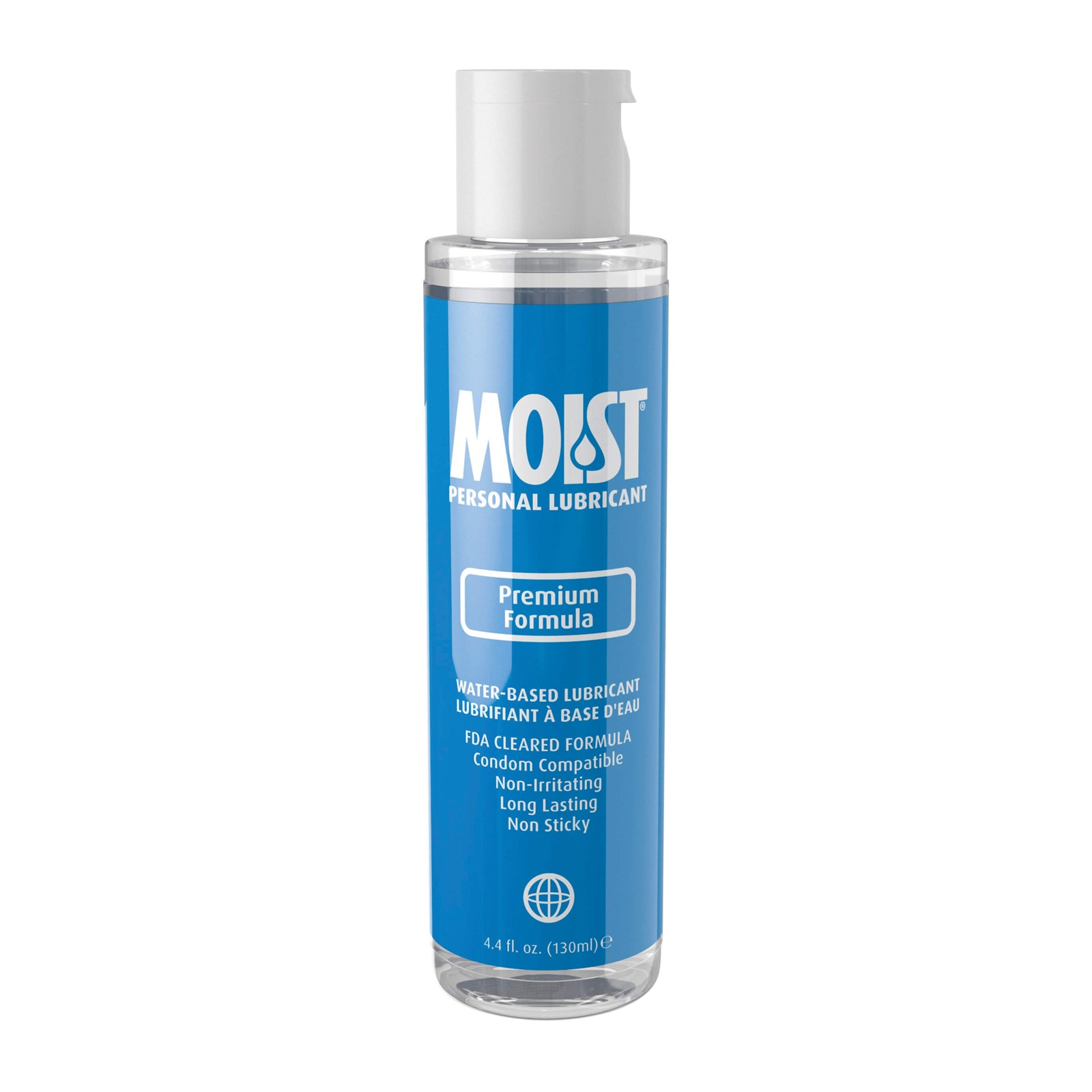 Moist Premium Formula Water-Based Personal Lubricant 4.4 oz