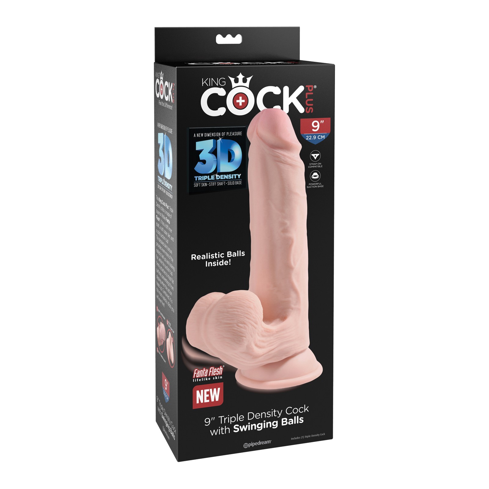 King Cock Plus 9" Triple Density Cock