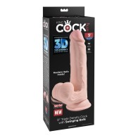 King Cock Plus 9" Triple Density Cock