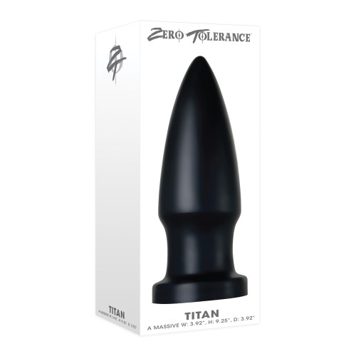 Zero Tolerance Titan Anal Plug for Advanced Pleasure