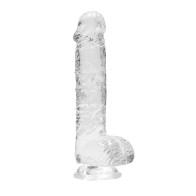 Dildo Transparente Realista de 6 con Testículos