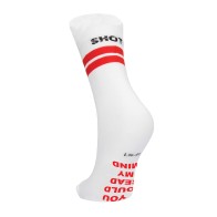 Shots Sexy Socks Dirty Mind - Female