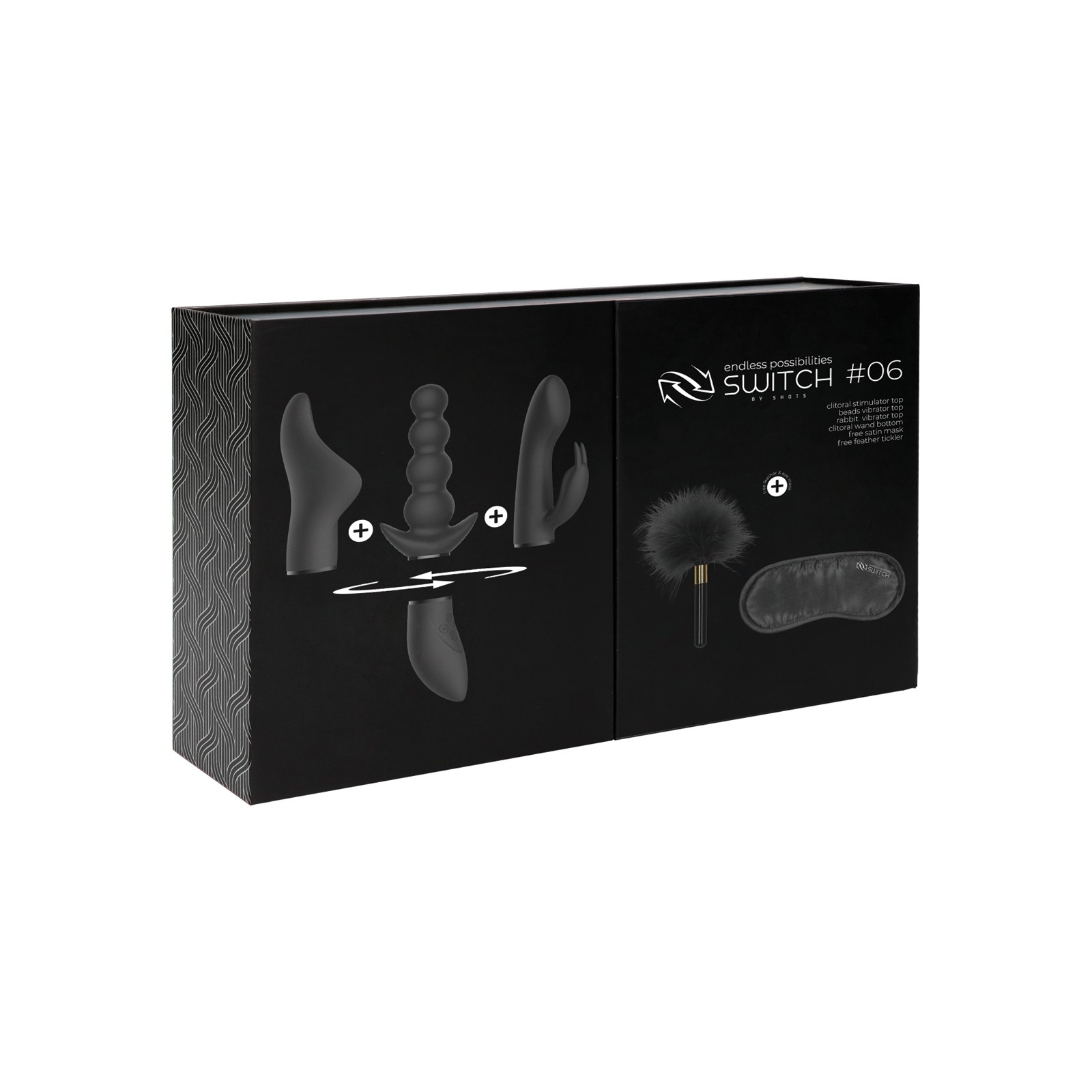 Shots Switch Pleasure Kit 6 Black