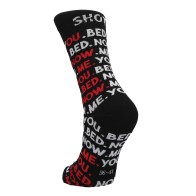 You Me Bed Now Sexy Socks for Men