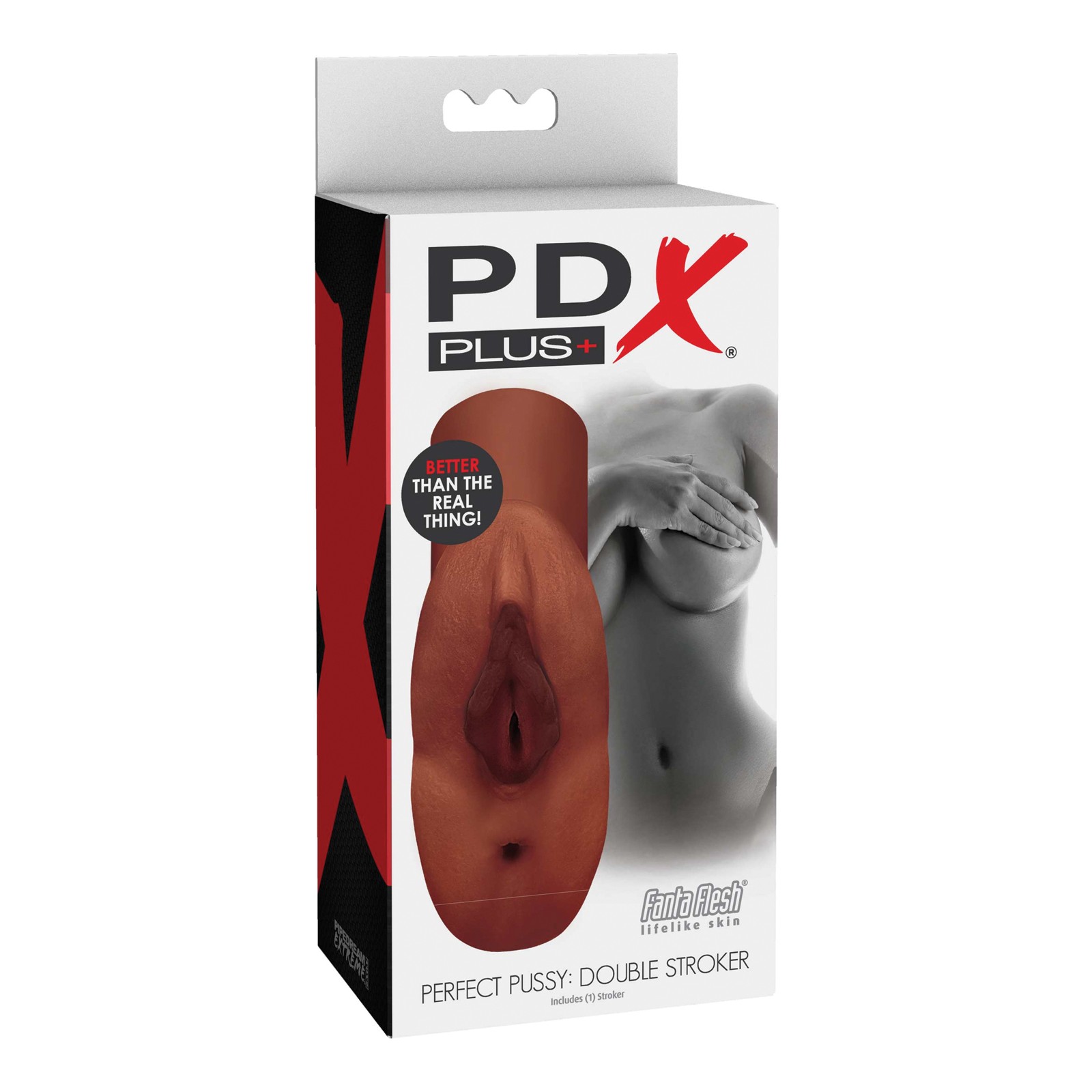 PDX Plus Perfect Pussy Double Stroker - Realistic Pleasure