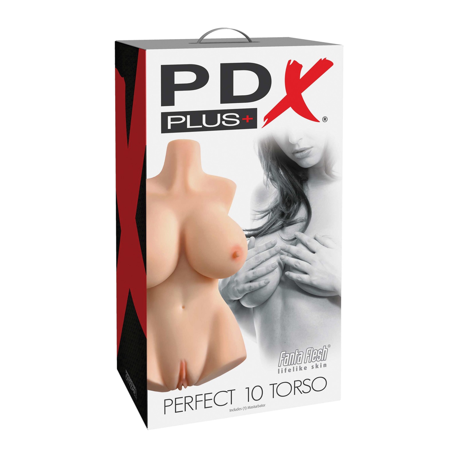 PDX Plus Perfect 10 Realistic Torso for Ultimate Pleasure