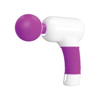 Pretty Love Super Power Fun Gun Massager White/Fuchsia