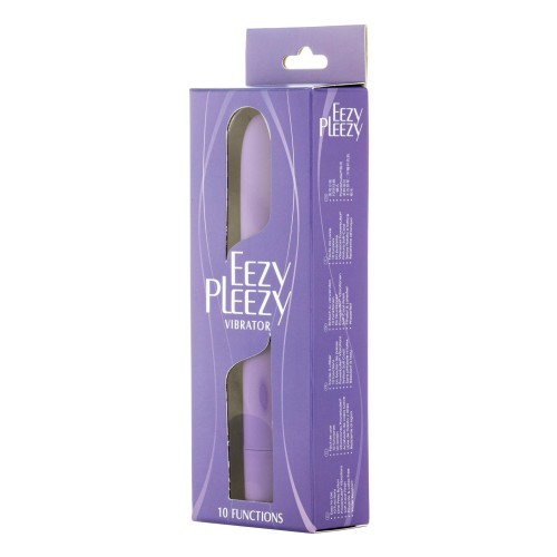 Vibrador Easy Pleezy en Púrpura