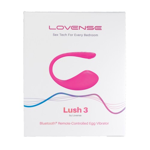 Vibrador Activado por Sonido Lovense Lush 3.0 Rosa