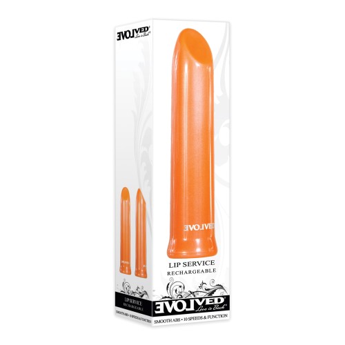 Evolved Lip Service Vibrator Orange