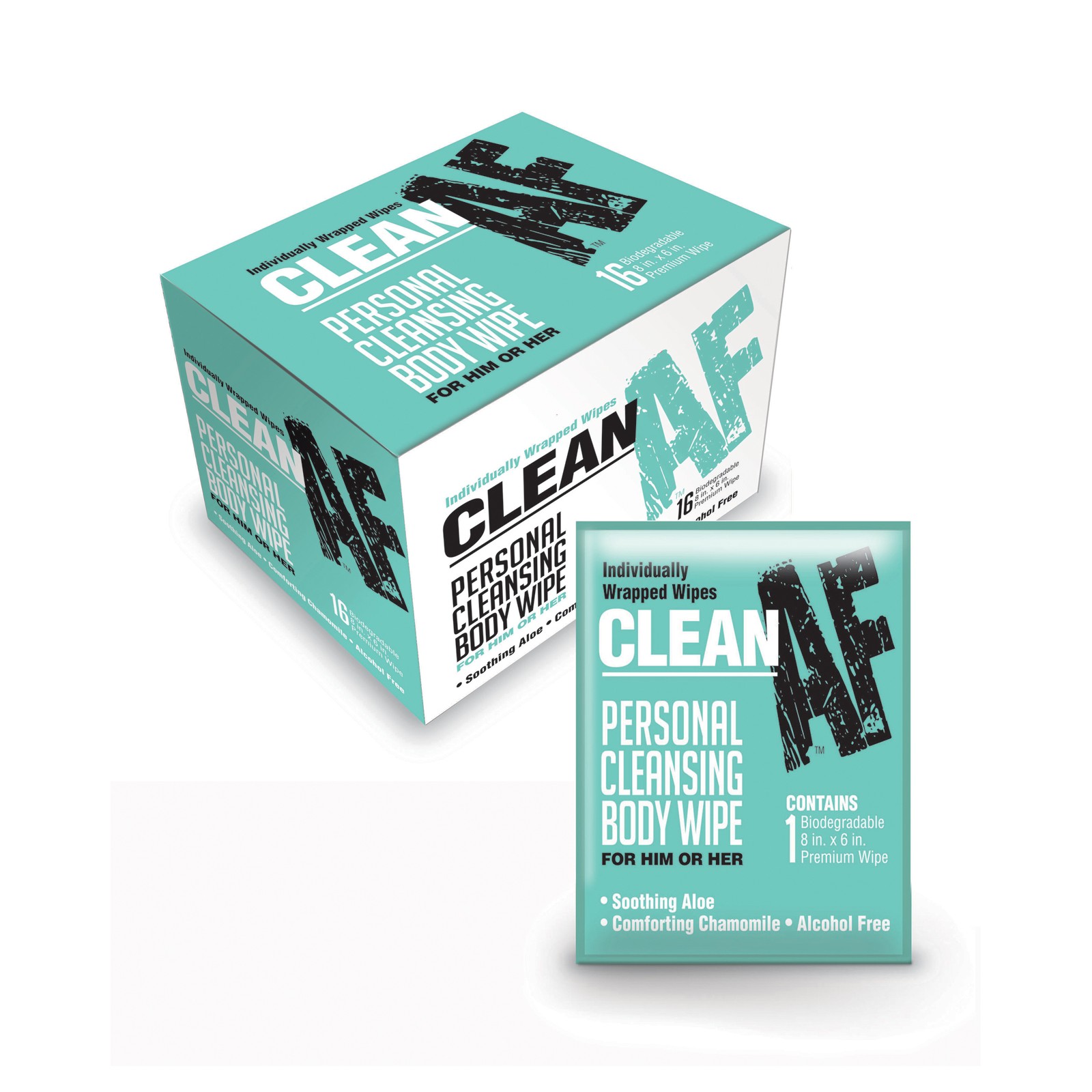 Clean AF Personal Cleansing Wipes