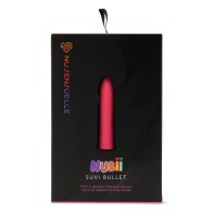 Nu Sensuelle Nubii Bullet de 10 Funciones - Rosa Blush | Placer para Principiantes