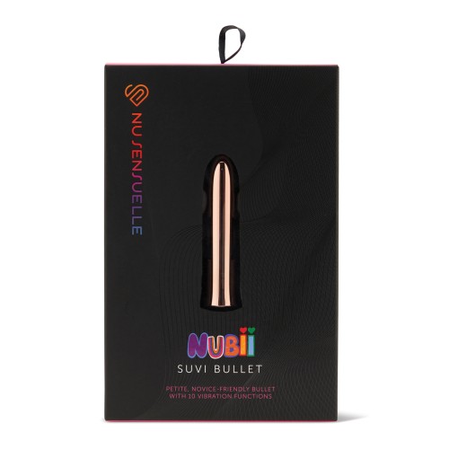 Nu Sensuelle Nubii Gentle 10 Function Bullet for Intimate Pleasure