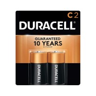 Baterías Alcalinas Duracell C - Paquete de 2