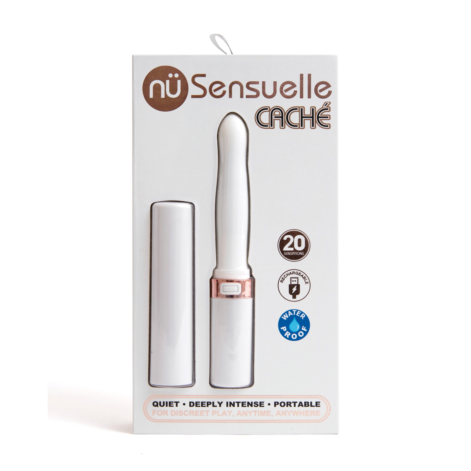 Nu Sensuelle Cache Lipstick Vibe White