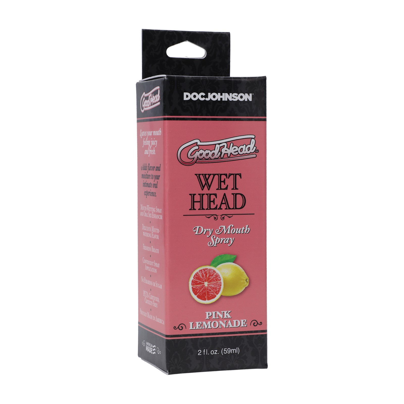 GoodHead Juicy Head Dry Mouth Spray - Pink Lemonade Flavor