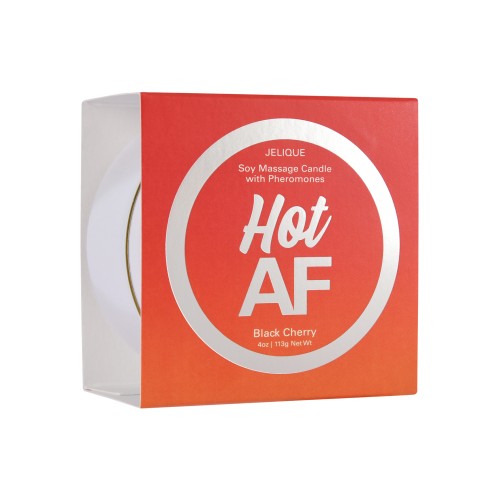 Jelique Hot AF Massage Candle Black Cherry