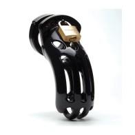 The Curve Cock Cage Lock Set - Black