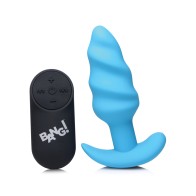 Bang! 21X Vibrating Butt Plug - Remote Control Pleasure